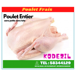 Poulet Entier Catering avec Cou / Whole Chicken with neck- SD