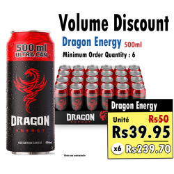 dragon energy drink Pack x6