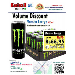 monster 500ml pack x4